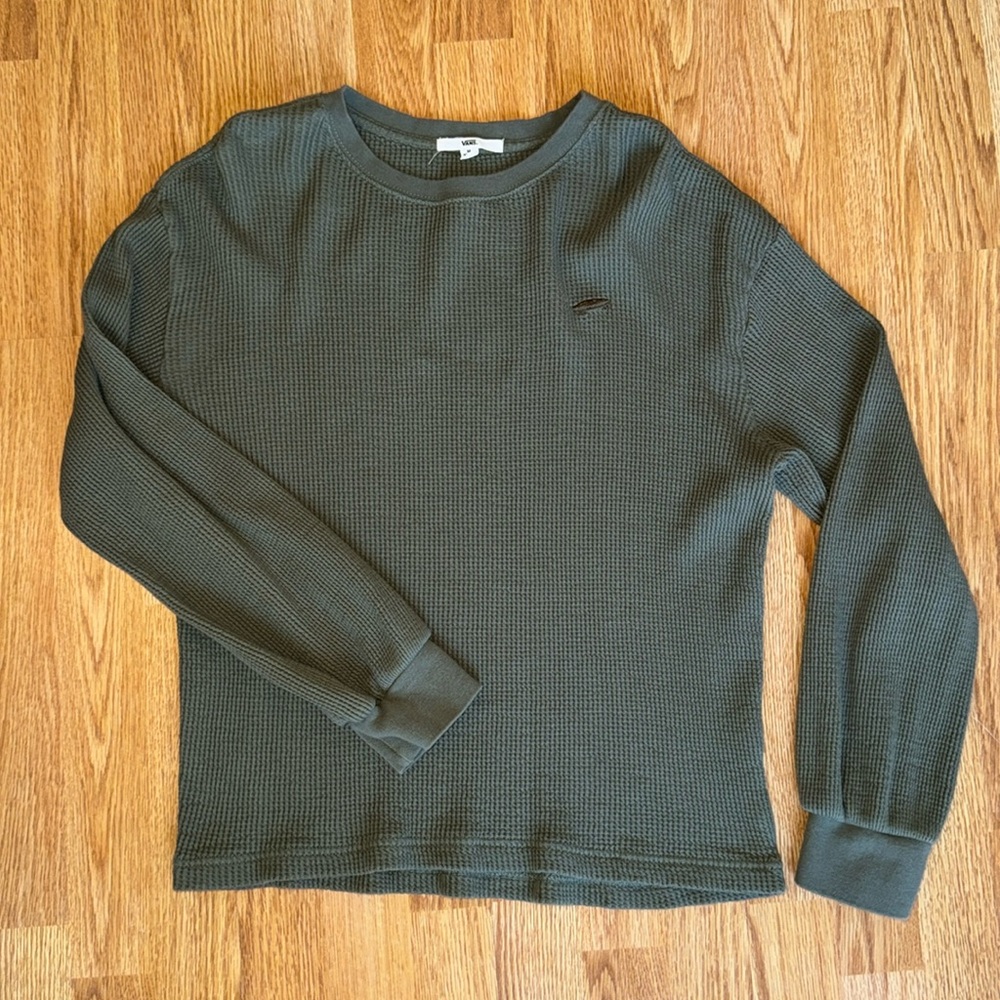 Vans waffle knit top